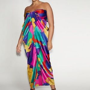 gabrielle union multicolor dress